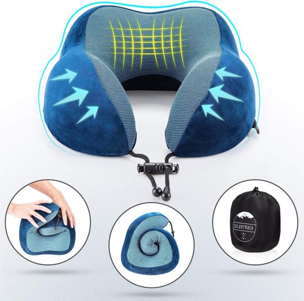 MEMORY FOAM KNECK TRAVEL PILLOW - Image 2