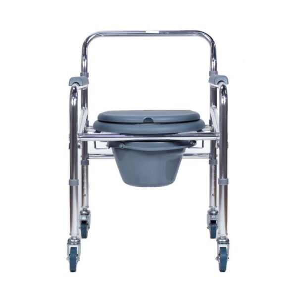 COMMODE CHAIR WITH CASTERS - Image 2