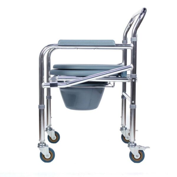 COMMODE CHAIR WITH CASTERS - Image 3