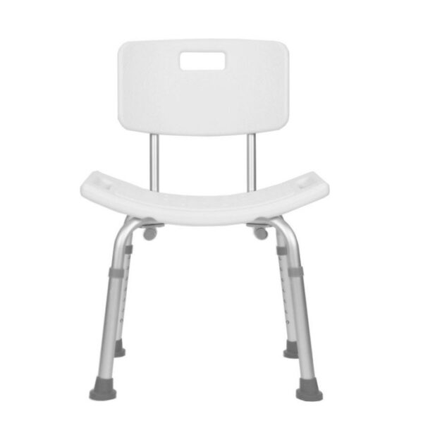 SHOWER CHAIR WITH DETACHABLE BACKREST