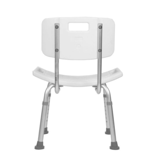 SHOWER CHAIR WITH DETACHABLE BACKREST - Image 2