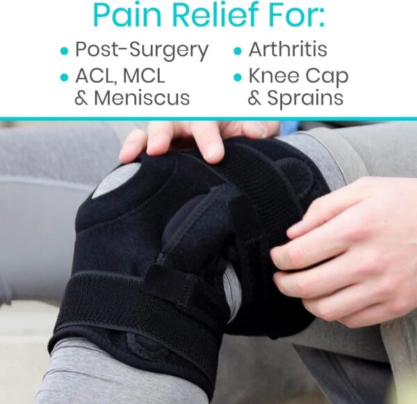 NEOPRENE HINGED  KNEE  BRACE SUPPORT - Image 3