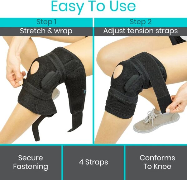 NEOPRENE HINGED  KNEE  BRACE SUPPORT - Image 5