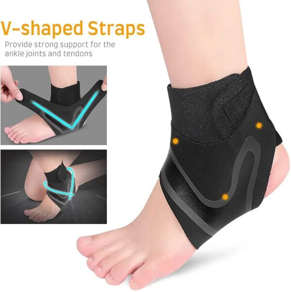 ADJUSTABLE ANKLE COMPRESSION STRAP - Image 4