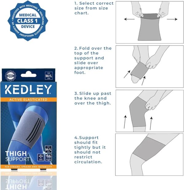 KEDLEY ELASTICATED THIGH SUPPORT - Image 5