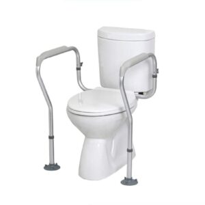 ADJUSTABLE TOILET SEAT SUPPORT FRAME