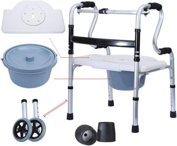 5 in 1 Commode Walker seat - Image 3