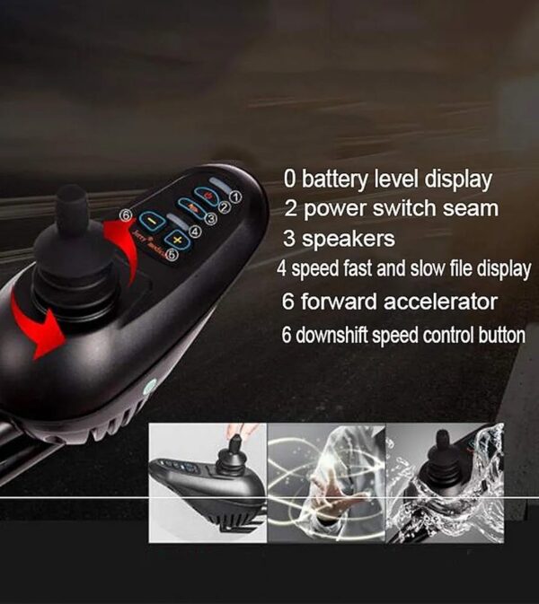 RECLINING ELECTRIC WHEELCHAIR - Image 5