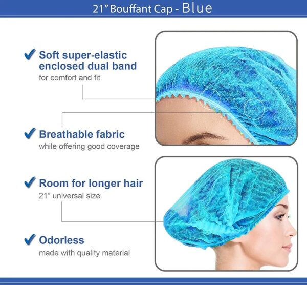 DISPOSABLE HAIRNETS/ DUST CAP - Image 4
