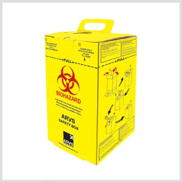Biohazard Sharps Box