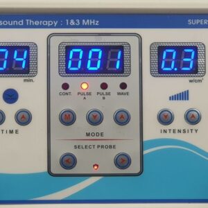 Ultrasound Therapy Machine 1 & 3 MHz
 

Relaxation
Reduce swelling and inflammation
Promote the synthesis of proteins inside the cells
Lymphatic Drainage with cellulite reduction
Regenerate wounded tissues
Accelerate the metabolism of cells